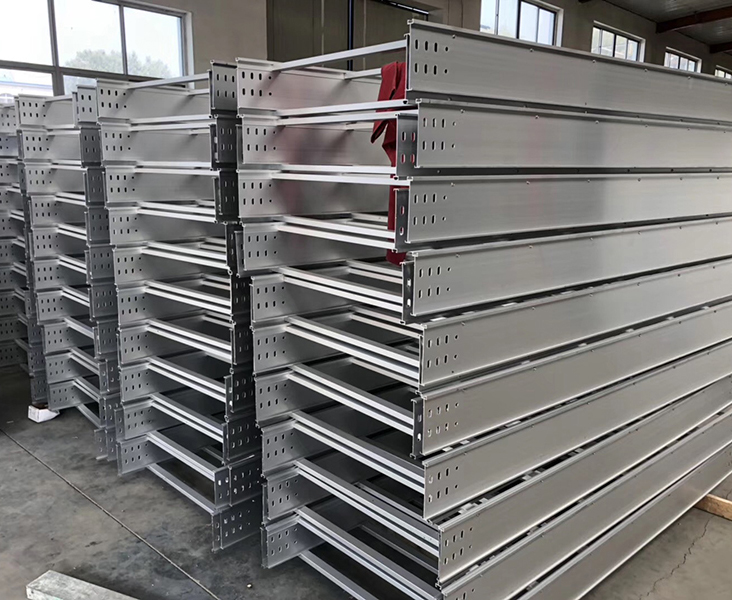 鋁合金橋架及安裝現場（chǎng）